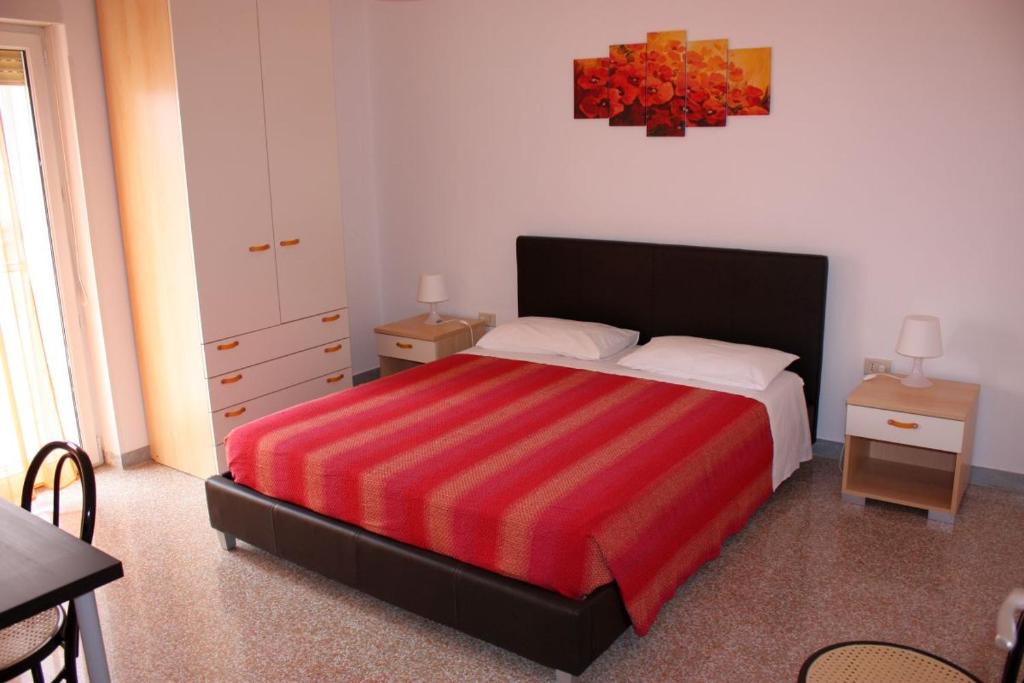 Postel nebo postele na pokoji v ubytování La Villa