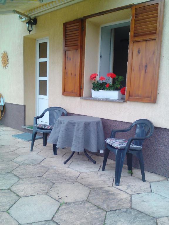 Balkón nebo terasa v ubytování ApartmányDanielova