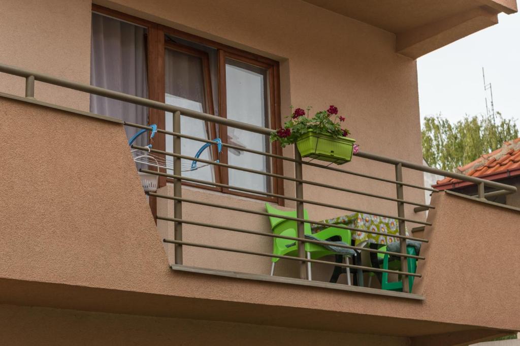Balkón nebo terasa v ubytování Apartments Maja