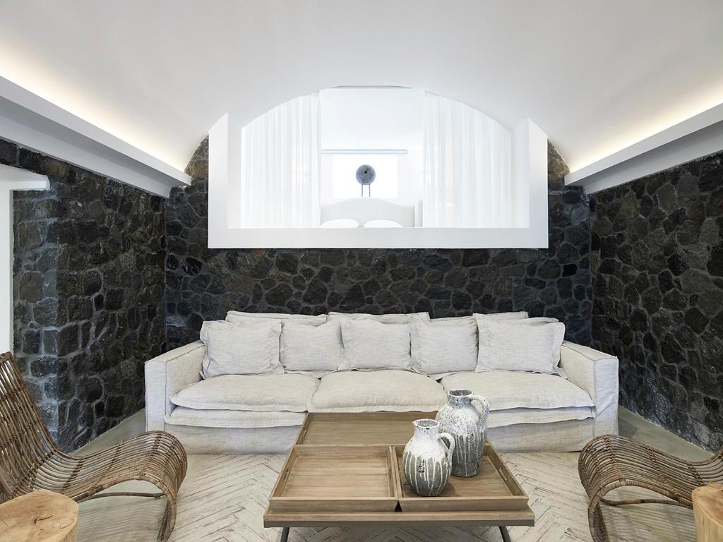 Posezení v ubytování Amor Hideaway Villas