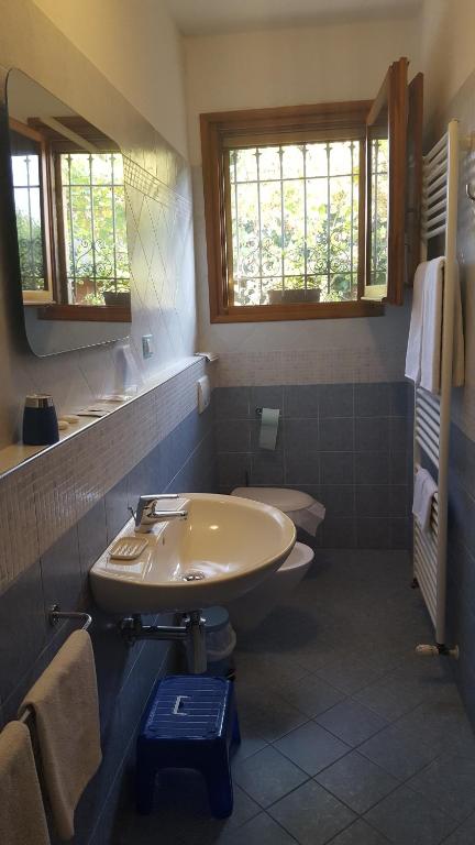 Koupelna v ubytování B&B ENSILEVA BEACH
