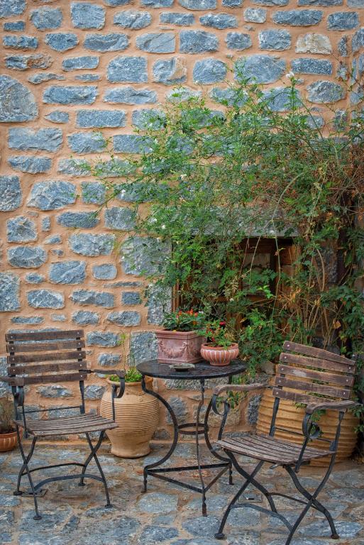 Zahrada ubytování Guesthouse Laoula