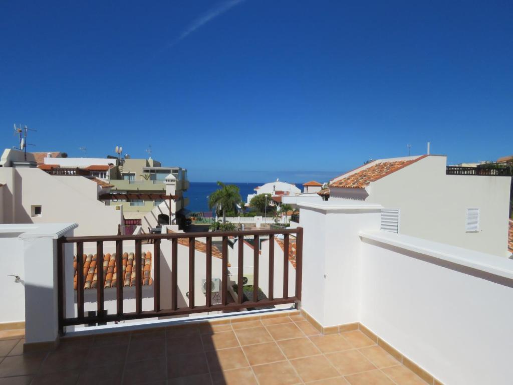 A balcony or terrace at Casa Piscis