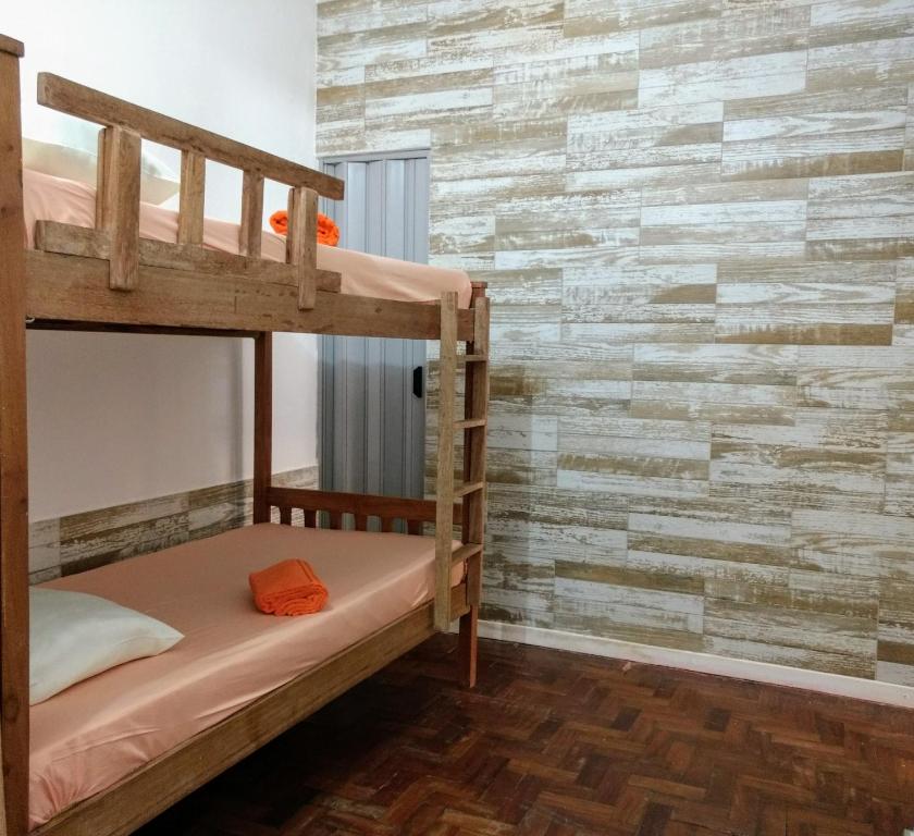 Postel nebo postele na pokoji v ubytování Casa de Mainha Friendly Hostel