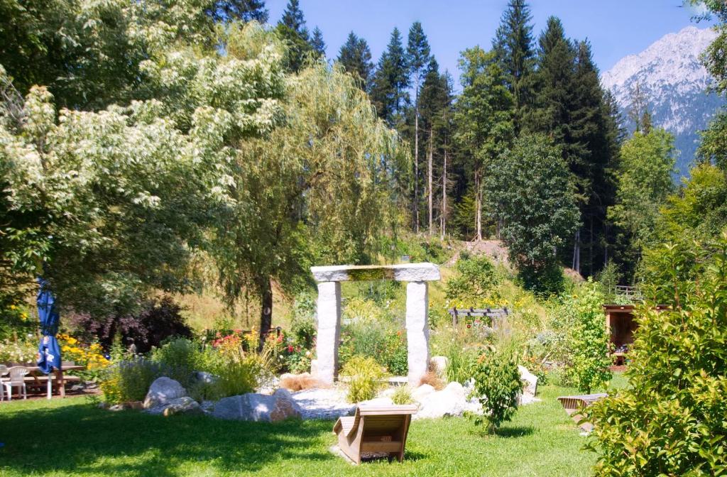 Zahrada ubytování Pension Aloisia