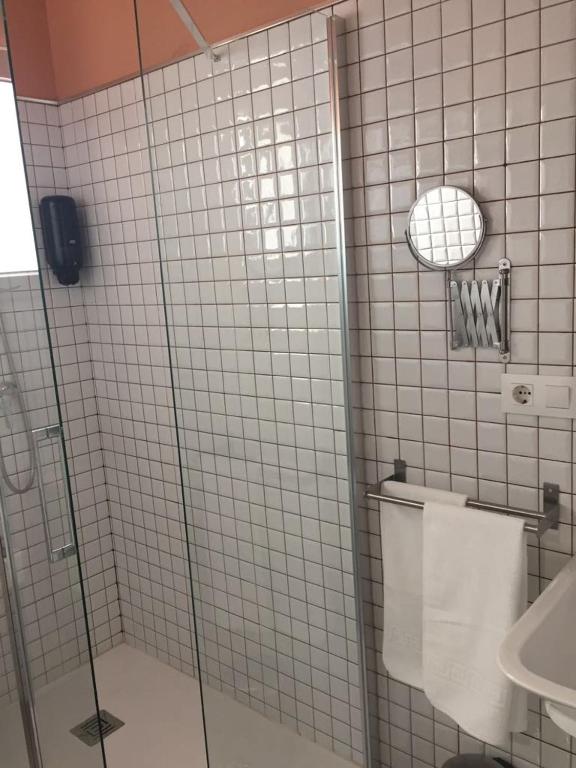 Koupelna v ubytování Apartamentos Mitreo