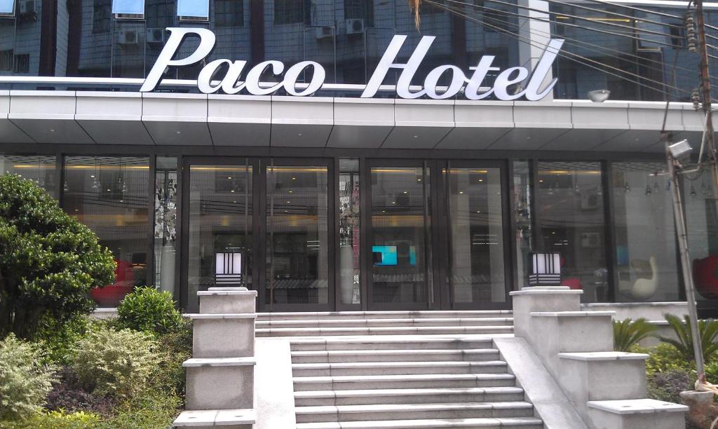 Exteriér nebo vchod ubytování Paco Hotel Ouzhuang Metro Guangzhou-Free shuttle to Canton fair