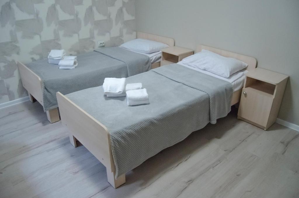 Postel nebo postele na pokoji v ubytování Kolibri