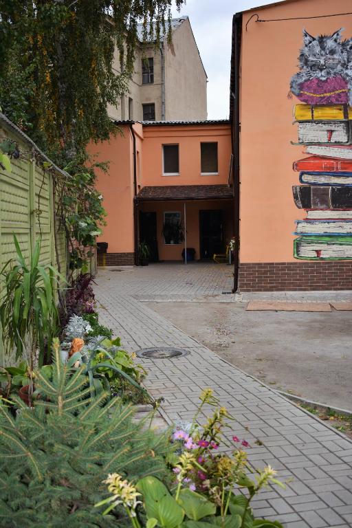 Budova, kde se hostel nachází