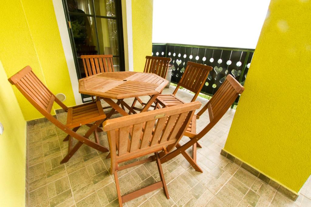 Posezení v ubytování Apartment Sara
