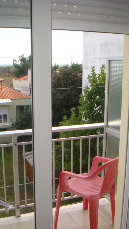 Balkón nebo terasa v ubytování Vienni