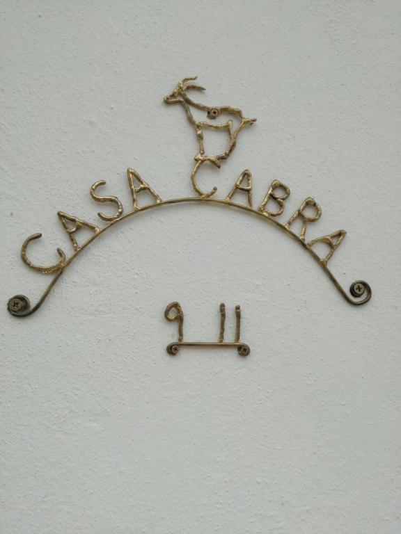 Certifikát, hodnocení, plakát nebo jiný dokument vystavený v ubytování Casa Cabra