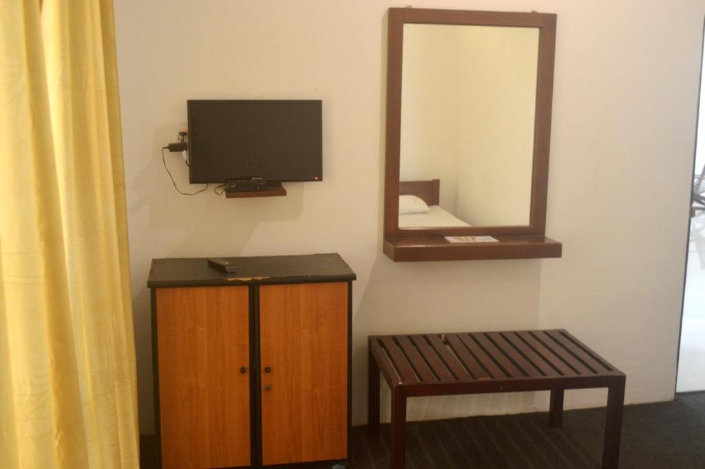 TV a/nebo společenská místnost v ubytování One C Hostel