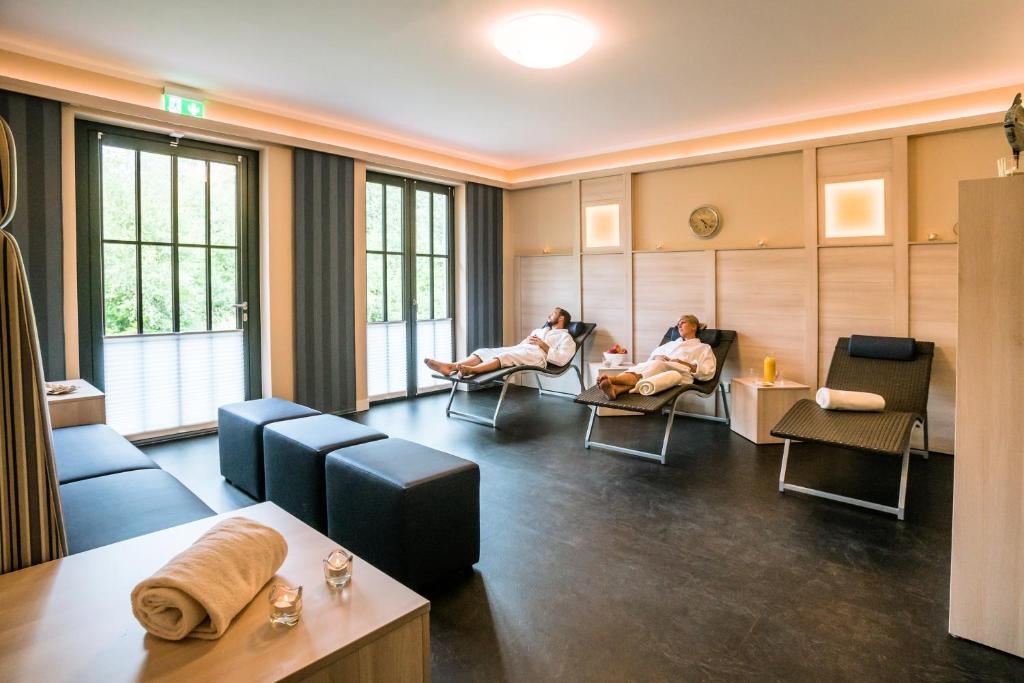 Posezení v ubytování AKZENT Apartmenthotel Residenz