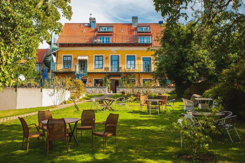 Zahrada ubytování Hotell Breda Blick