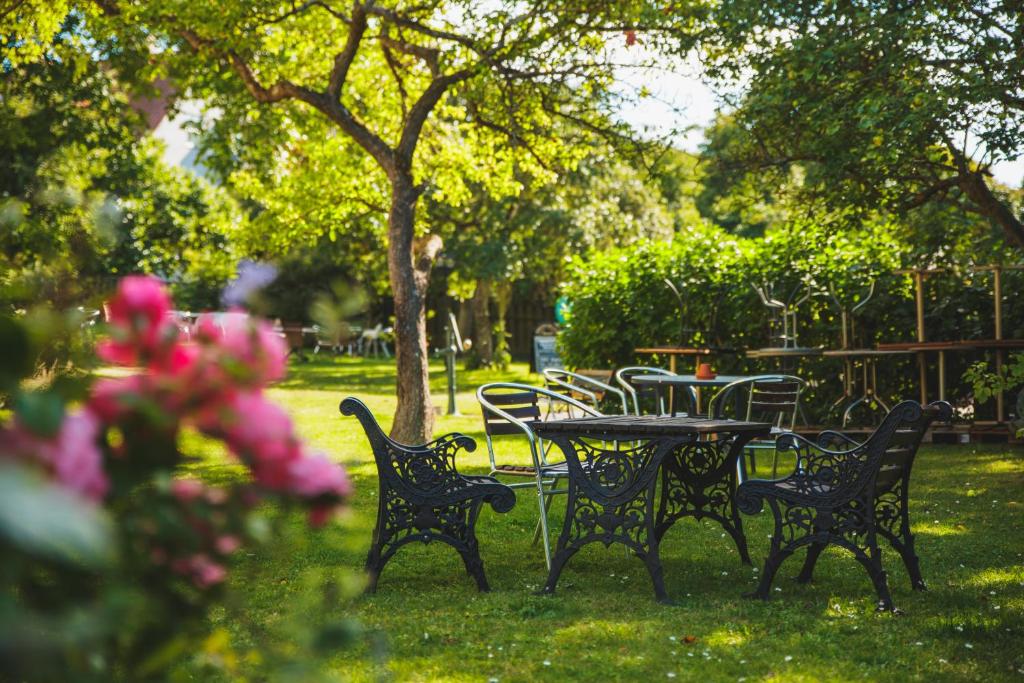 Zahrada ubytování Hotell Breda Blick