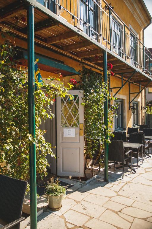 Balkón nebo terasa v ubytování Hotell Breda Blick