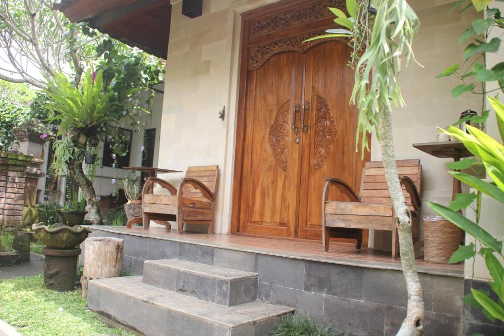 Zahrada ubytování Ubud Rooms B&B