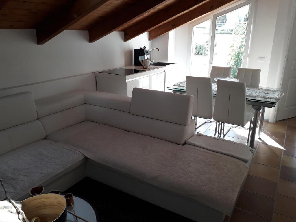 Posezení v ubytování B&B Il Porticciolo Portoscuso