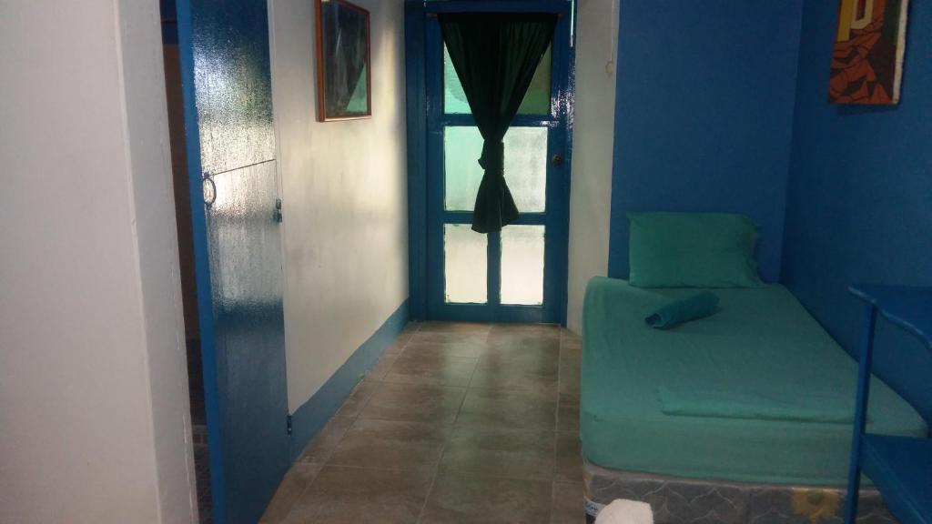 Posezení v ubytování Hostal Mochilas