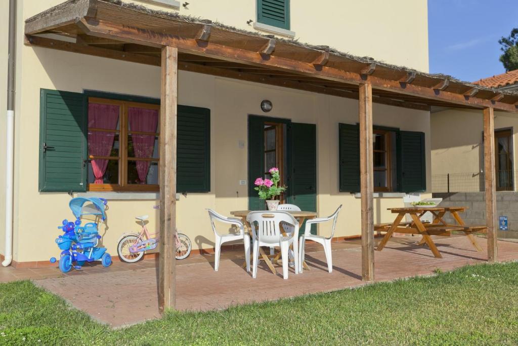 Budova, kde se aparthotel nachází