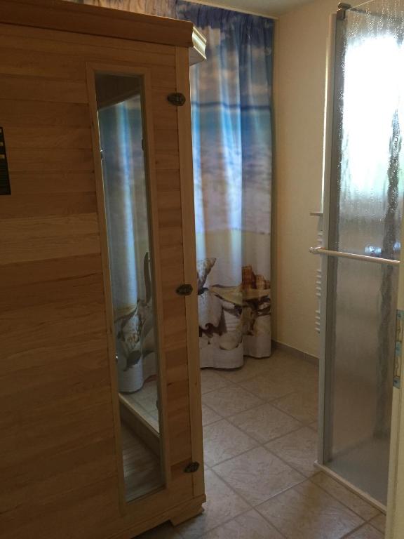 Koupelna v ubytování Ferienhaus Arielle