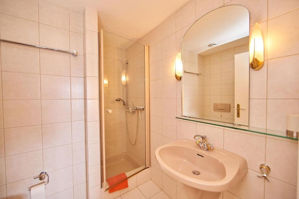 Koupelna v ubytování Ferienwohnung Isabella