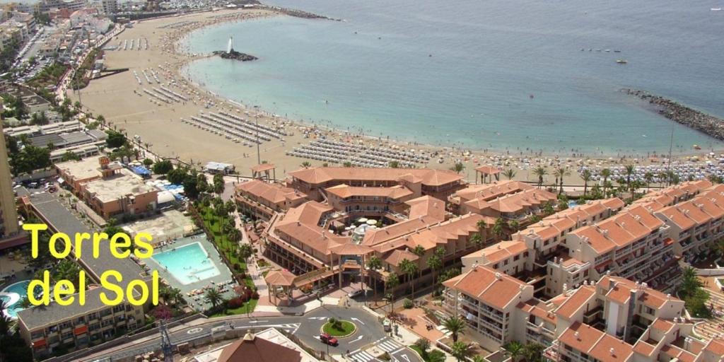 Pemandangan dari udara bagi playa las americas a 50 metros playa las vistas apartamento torres del sol