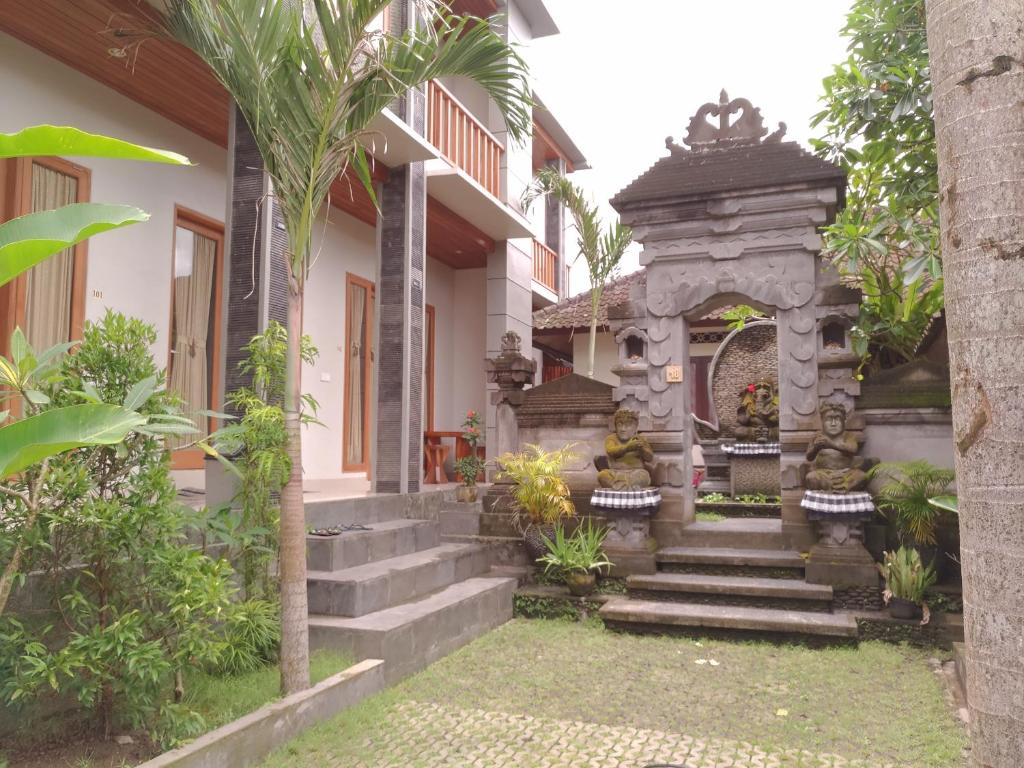 Zahrada ubytování Mekenyem House Ubud