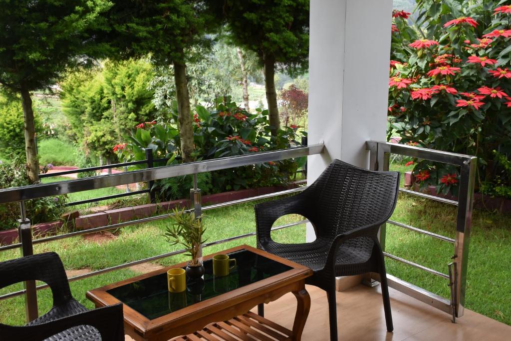 Zahrada ubytování Green Nest Resort Ooty