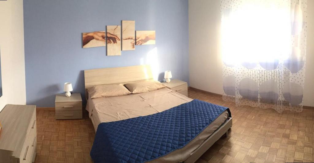 Postel nebo postele na pokoji v ubytování Alla Pieve