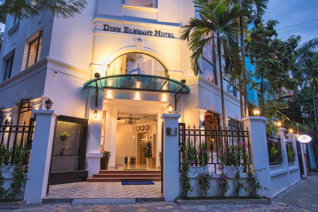 Exteriér nebo vchod ubytování Dinh Elegant Hanoi Hotel