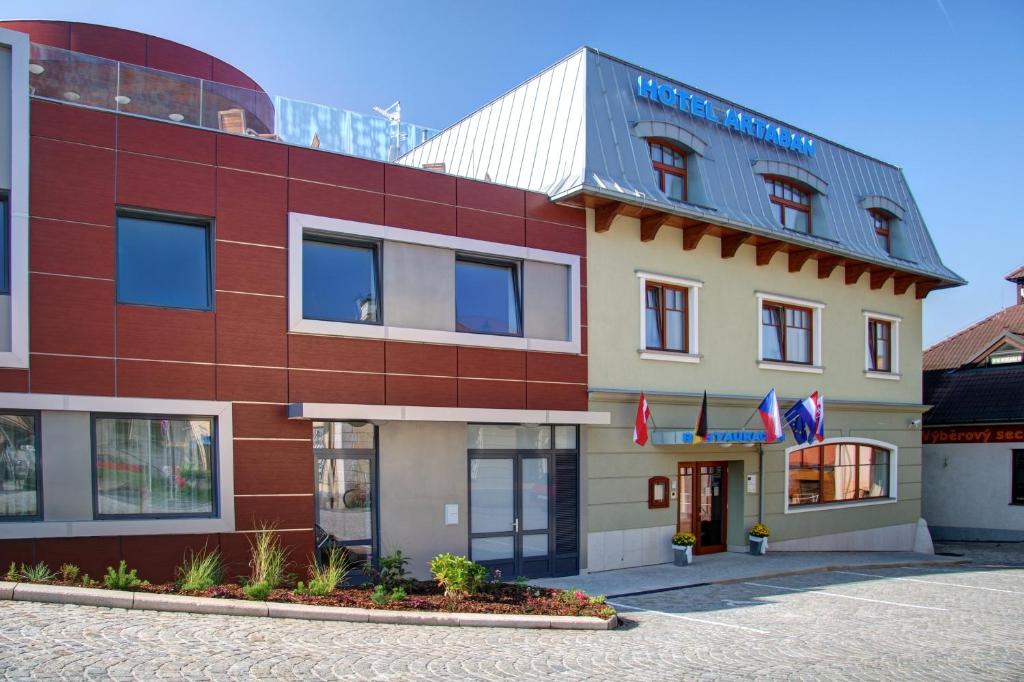 Budova, kde se hotel nachází