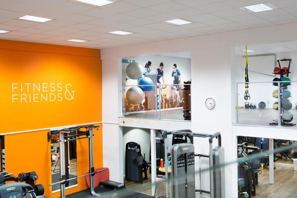 Fitness centrum a/nebo fitness zařízení v ubytování Comfort Hotel Jönköping