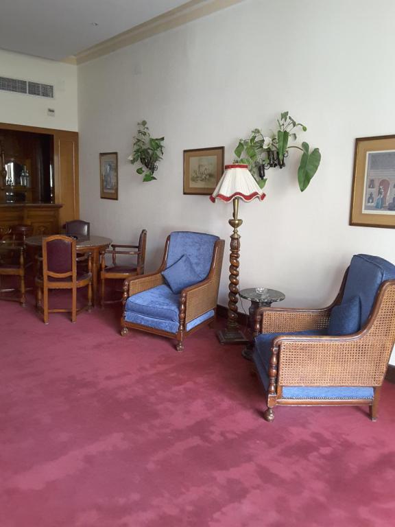 Posezení v ubytování Horus House Hotel Zamalek