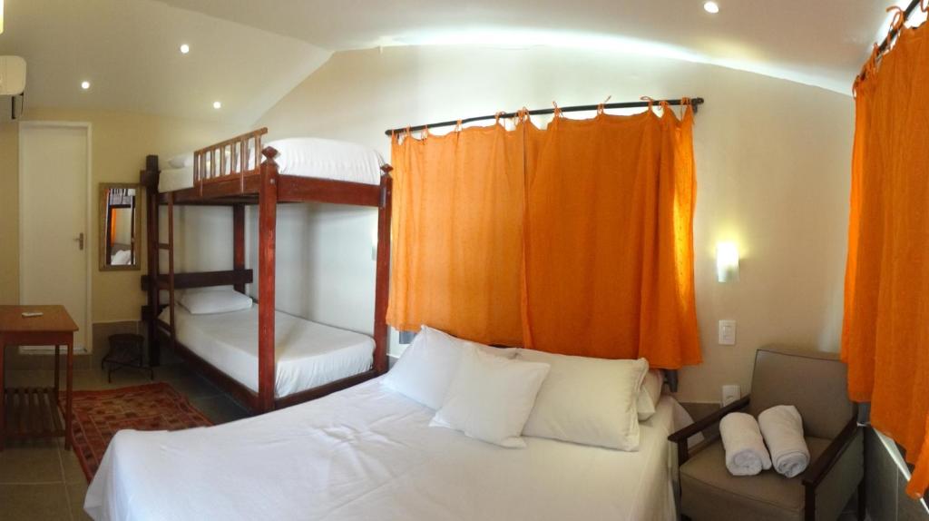 Albergaria Hostelにあるベッド