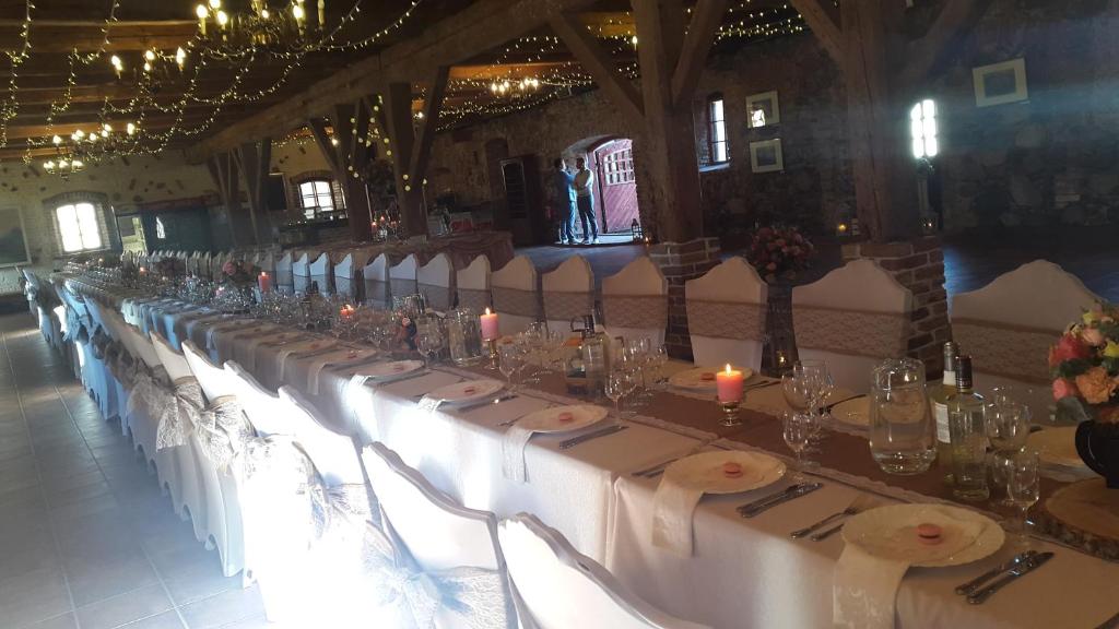 Restaurace v ubytování Cantervilla Castle