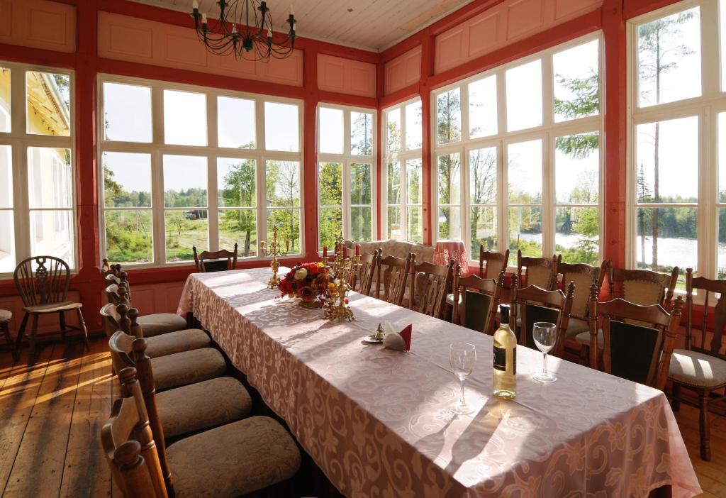 Restaurace v ubytování Cantervilla Castle
