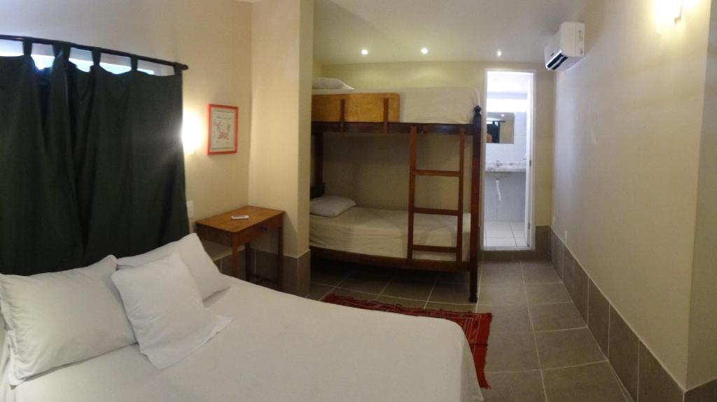 Albergaria Hostelにあるベッド
