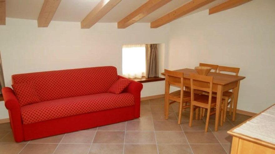 Posezení v ubytování Residence Centrale