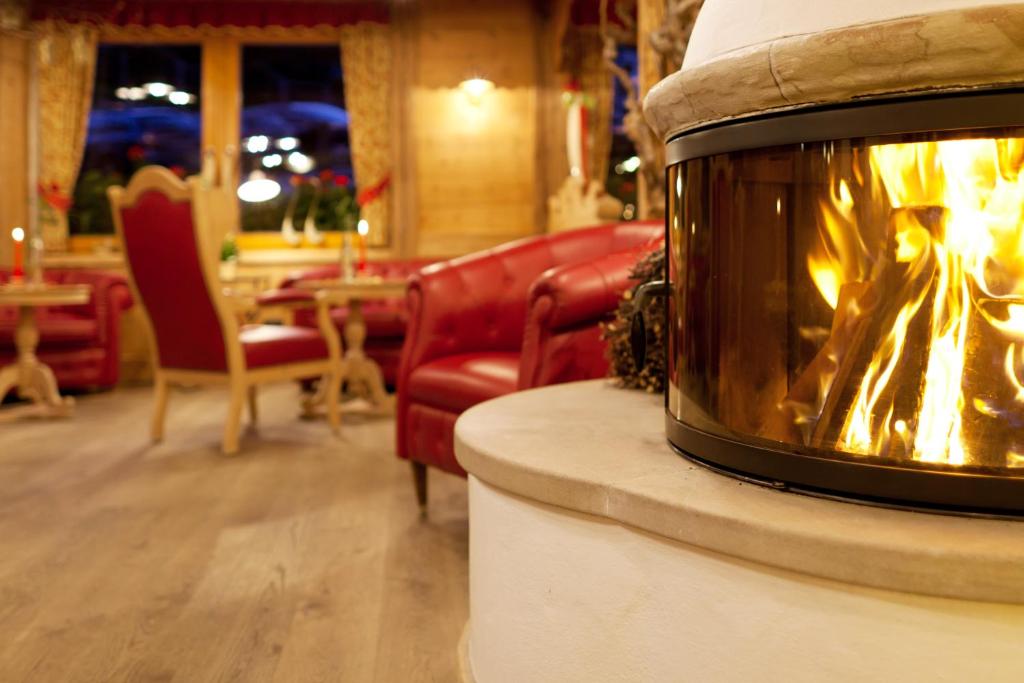 Posezení v ubytování Hotel Antermoia
