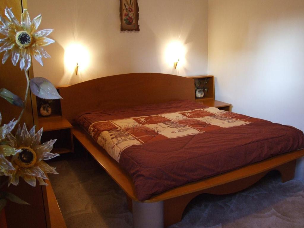 Ένα ή περισσότερα κρεβάτια σε δωμάτιο στο Guest House Zlatev