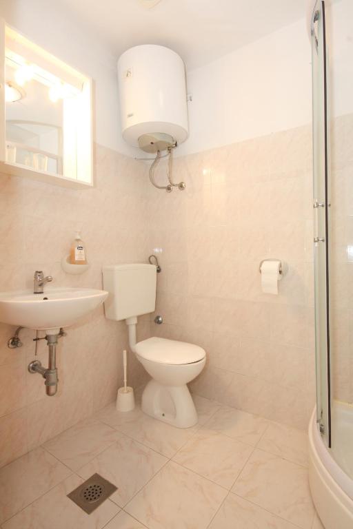 Kúpeľňa v ubytovaní Apartments Beslema