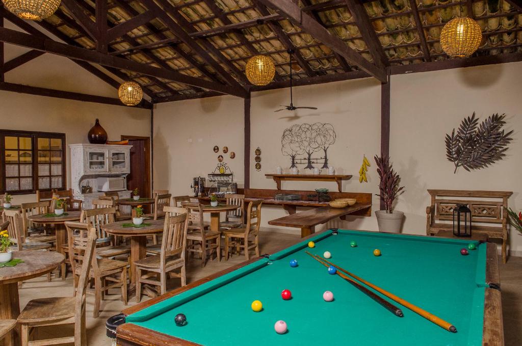 Mesa de bilhar em Pousada Tupinamba
