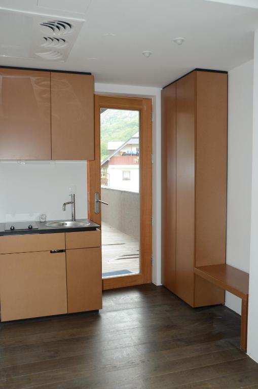 Kuchyň nebo kuchyňský kout v ubytování Hotel Sanje ob Soči ***/****