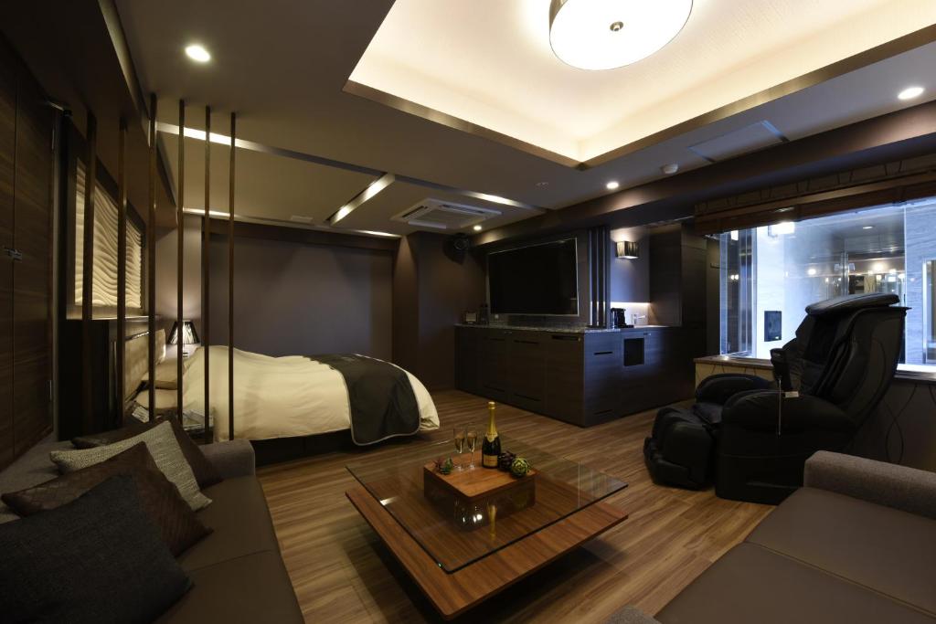 Posezení v ubytování Hotel Aria(Adult Only)