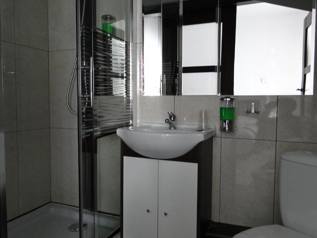 Łazienka w obiekcie Hotel Agat & SPA
