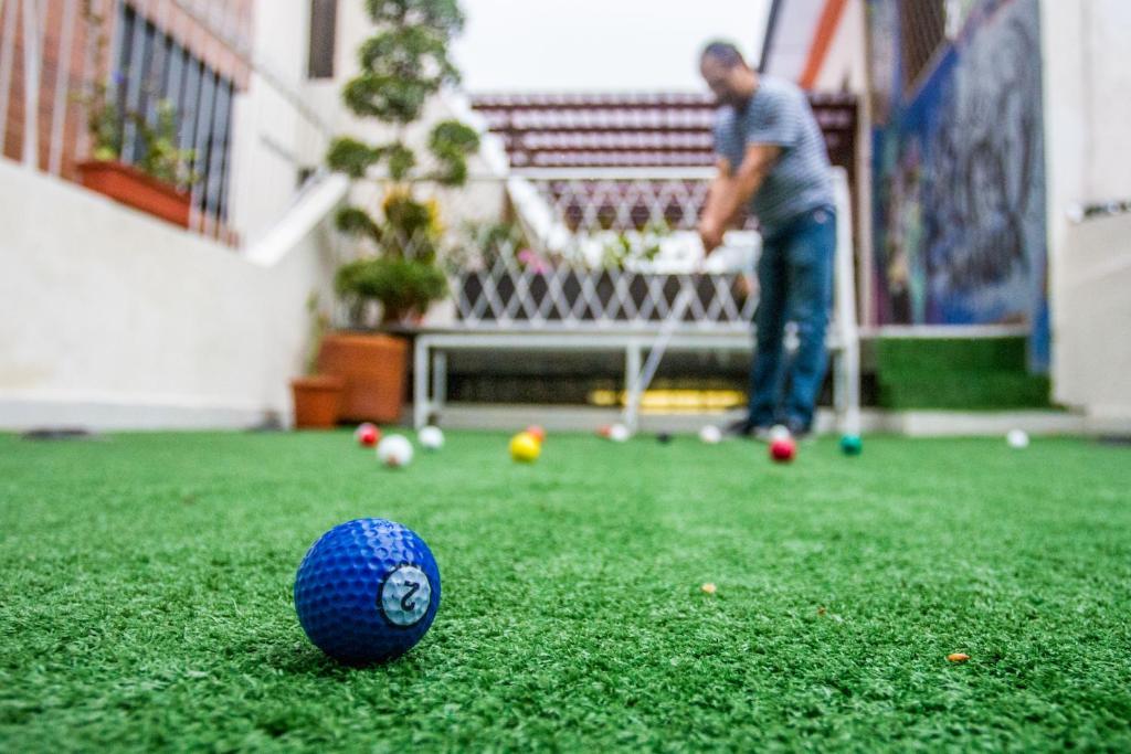 Golf v hostelu nebo okolí