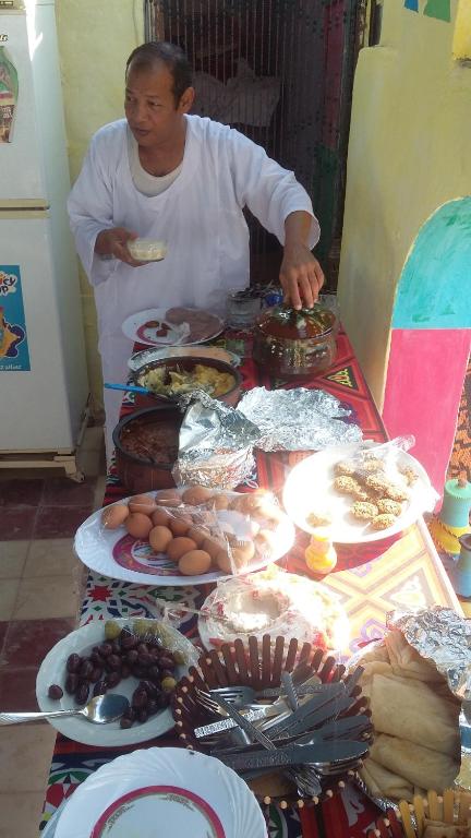 Comida en la pensión o alrededores