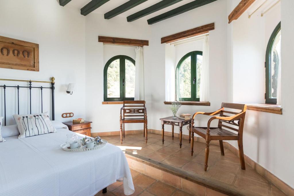 Posezení v ubytování CALERILLA Hotel